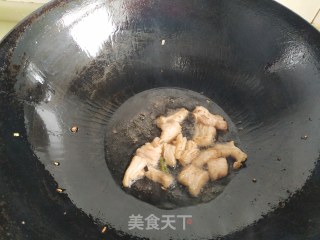 茄子豆角炒肉的做法步骤：9