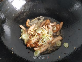 茄子豆角炒肉的做法步骤：11