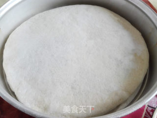 南瓜豆沙千层发面饼的做法步骤：5
