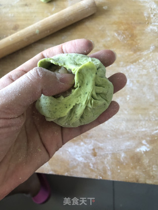 猪肉酸菜包子的做法步骤：14