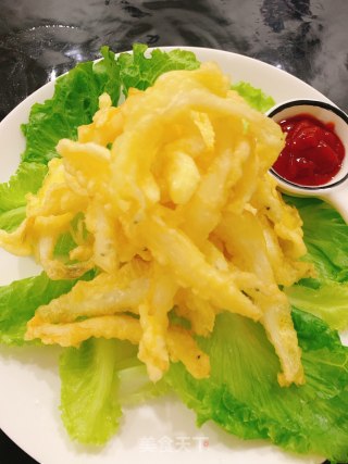 香酥银鱼的做法步骤：6