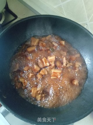 家常红烧肉的做法步骤：3