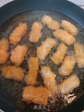 香酥鱼柳的做法步骤：8