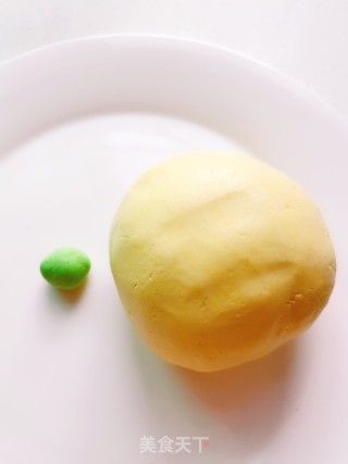 南瓜豆沙糯米糍的做法步骤：6