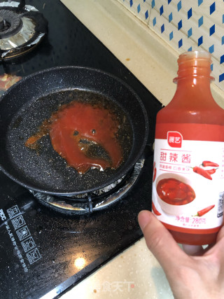 鲜虾芦蒿芝士焗饭，真的拉丝哦！的做法步骤：5
