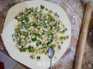新手一学就会的葱油烙饼，河南话叫它烙馍的做法步骤：6