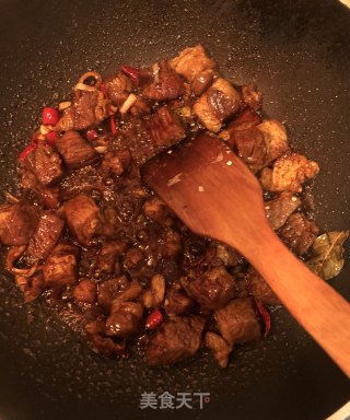 红烧牛肉胡萝卜的做法步骤：8