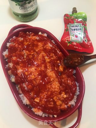 芝士焗饭的做法步骤：8