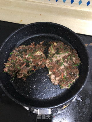 牛肉黑麦杂蔬饼的做法步骤：5