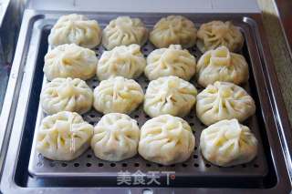 角瓜鸡蛋馅包子的做法步骤：9