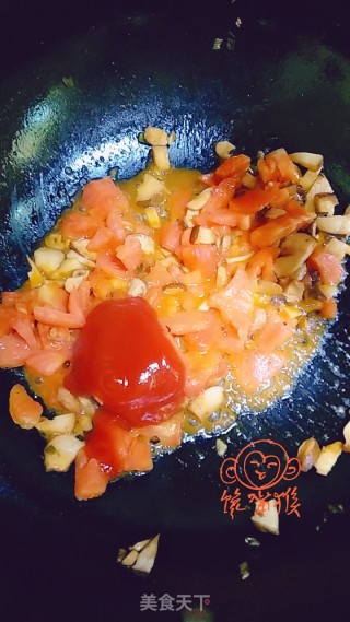 西红柿鸡蛋烩饭的做法步骤：10