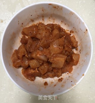 芦笋金菇焖鸡块的做法步骤：3