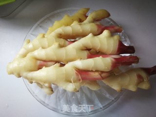 糖醋子姜的做法步骤：1