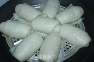 培根卷馒头的做法步骤：9