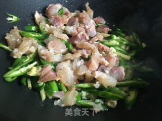 青椒炒牛筋的做法步骤：7