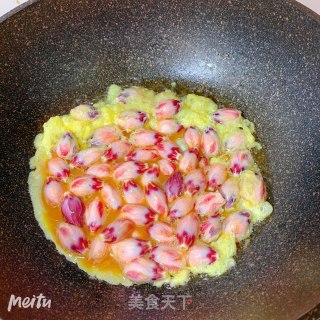 木槿花炒鸡蛋的做法步骤：7