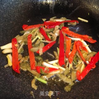 榨菜炒包心菜的做法步骤：4