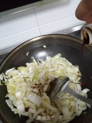 酸辣白菜的做法步骤：6