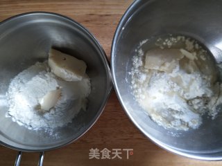 蛋黄酥的做法步骤：3