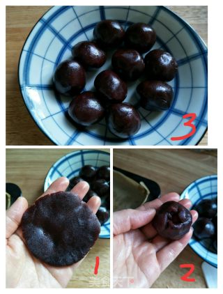 蛋黄酥的做法步骤：5