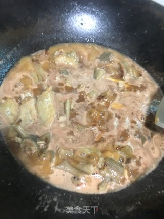 鹅脚翼焖沙葛的做法步骤：8