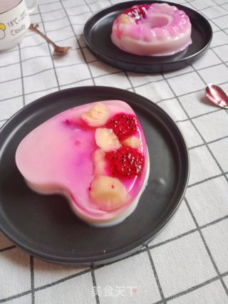 牛奶水果果冻的做法步骤：10