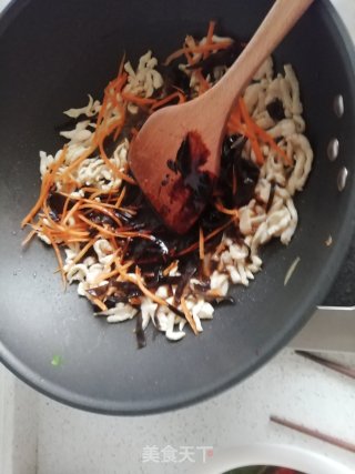 京酱鸡丝的做法步骤：7