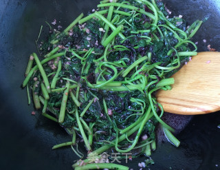 蒜蓉苋菜的做法步骤：5