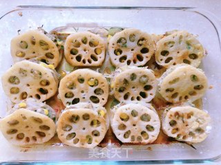 烤藕盒的做法步骤：18