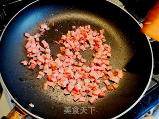 杏鲍菇炒饭的做法步骤：5