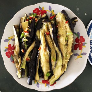 双椒拌茄子的做法步骤：4