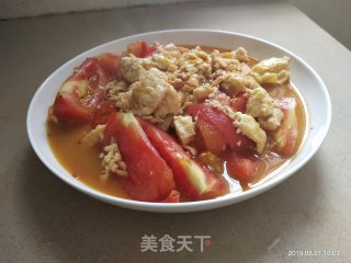 西红柿炒鸡蛋的做法步骤：6