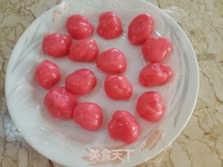 奶黄冰皮月饼的做法步骤：7