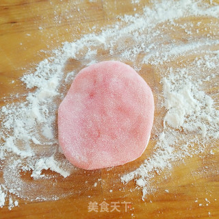 奶黄冰皮月饼的做法步骤：9