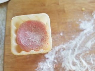 奶黄冰皮月饼的做法步骤：12