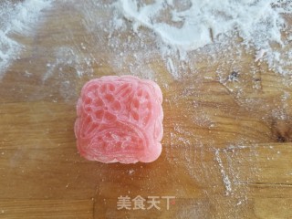奶黄冰皮月饼的做法步骤：13