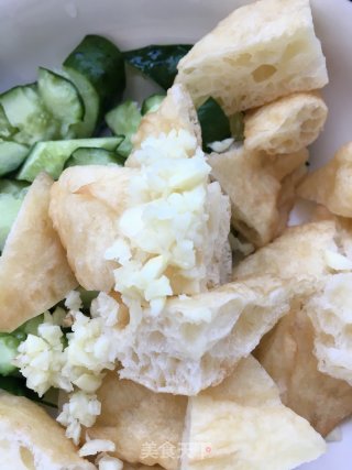 黄瓜拌面鱼的做法步骤：7