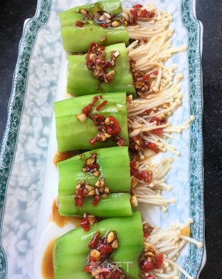 金针菇丝瓜忠的做法步骤：21