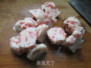 虾味球炒生菜的做法步骤：2