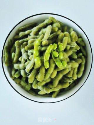盐水毛豆的做法步骤：8