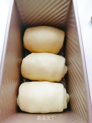手撕葡萄干吐司的做法步骤：17