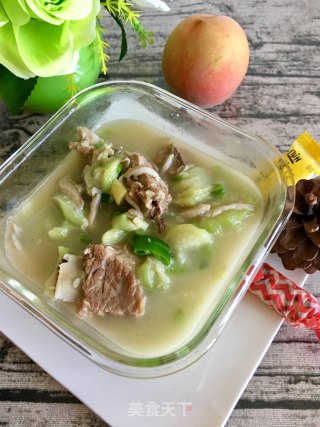 丝瓜排骨汤的做法步骤：23
