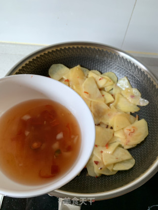 酸水洋芋片的做法步骤：4