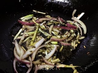 橄榄菜焗杏鲍菇的做法步骤：5