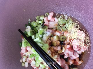 豆角粉丝肉包的做法步骤：15