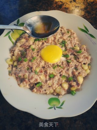 蒸肉饼的做法步骤：11