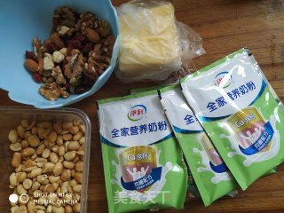 雪花酥的做法步骤：2