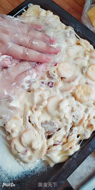 雪花酥的做法步骤：10
