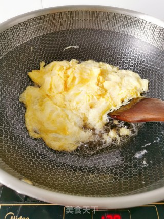 花椰菜炒鸡蛋的做法步骤：4