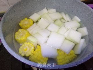 冬瓜玉米汤的做法步骤：4